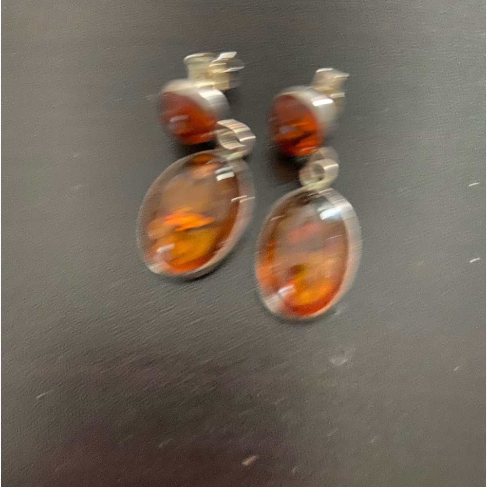 Imported Ámbar Pair of Earrings